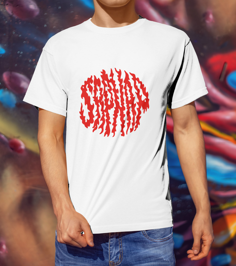 Sapnap Flame Name Red Fiery Merchandise T-Shirt