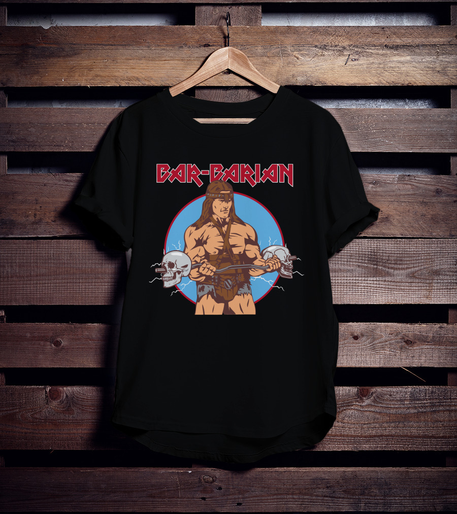 Bar-Barian Conan Arnold Schwarzenegger's Official Store T-Shirt