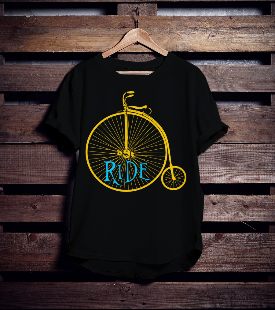 Ride The Penny Farthing Bicycle T-Shirt