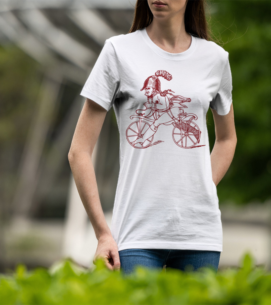 Napoleon France Bicycle Riding T-Shirt