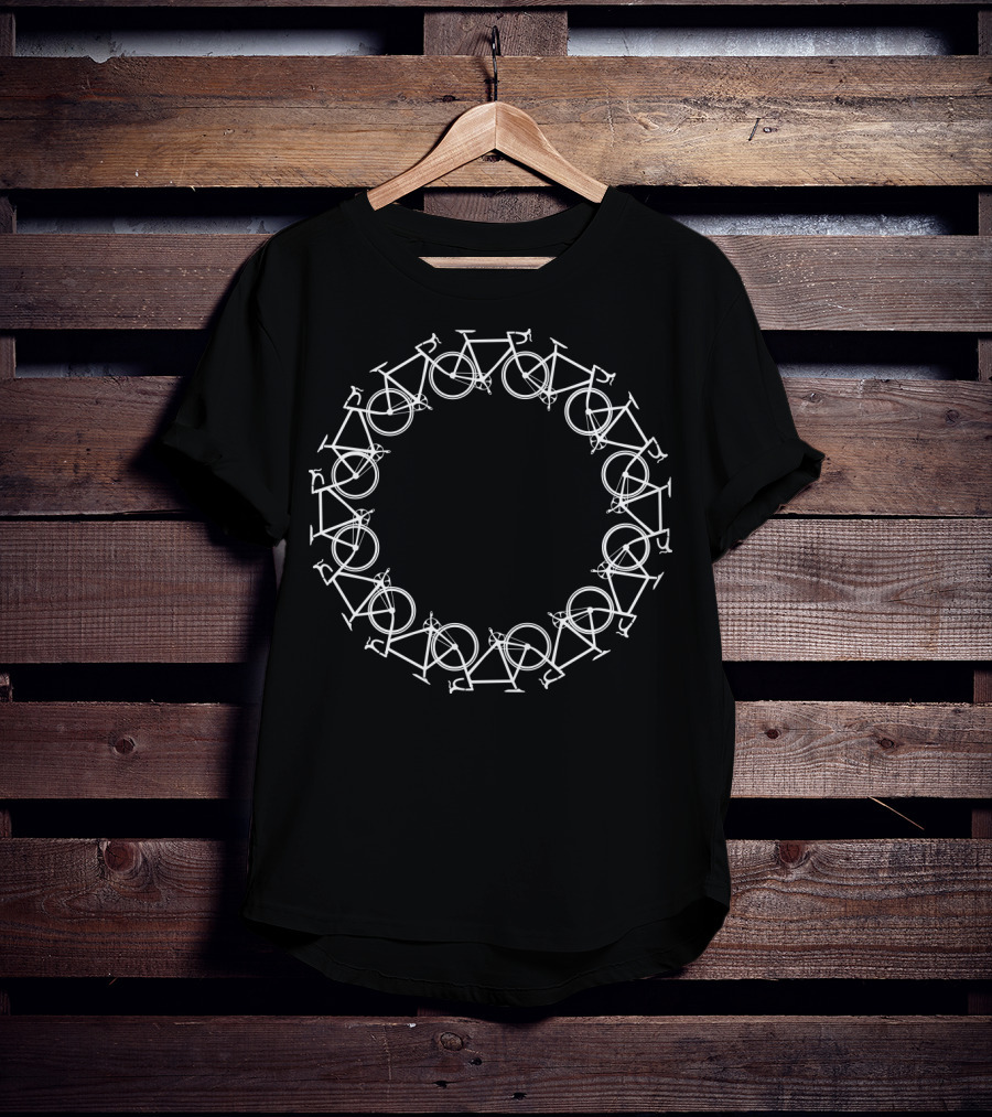Circle Of Bike Bicycle T-Shirt
