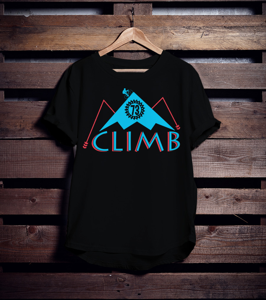 CLIMB 73 Mountain Biking Adventure T-Shirt