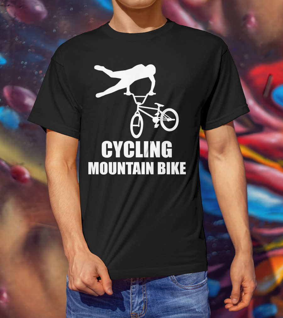 Cycling Mountain Bike Stunt T-Shirt