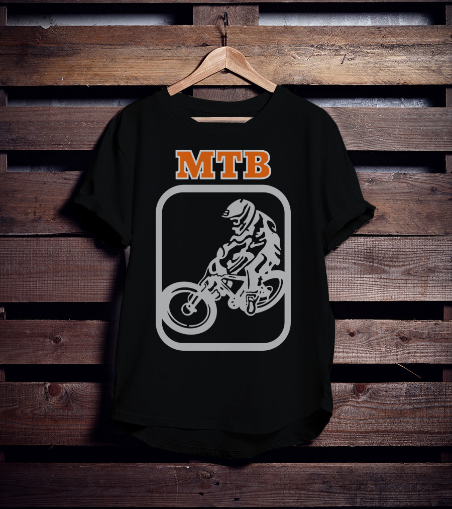 MTB Downhill Mountain Bike Rider T-Shirt