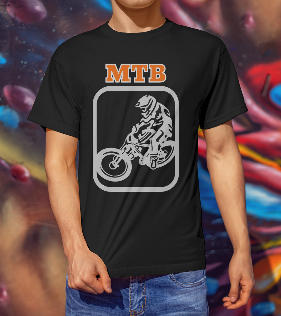 MTB Downhill Mountain Bike Rider T-Shirt