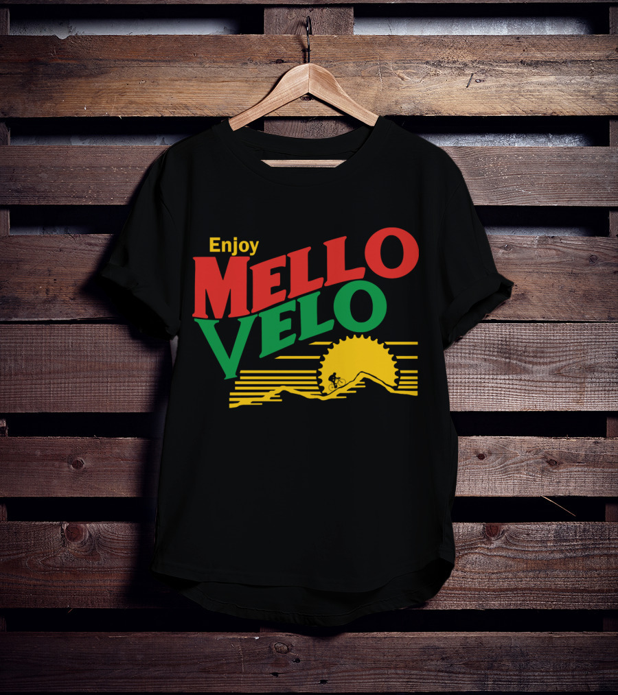 Enjoy Mello Velo Bicycle Adventure T-Shirt