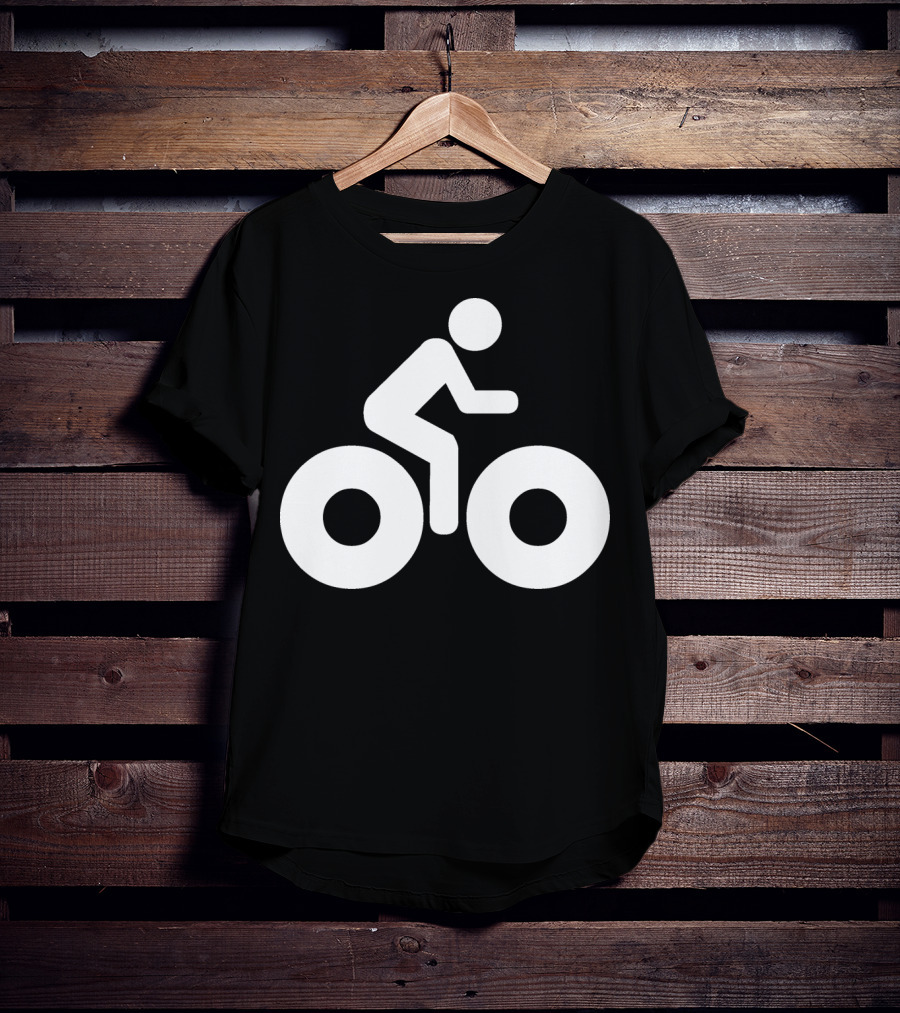 Fat Bike Iconic Cyclist T-Shirt