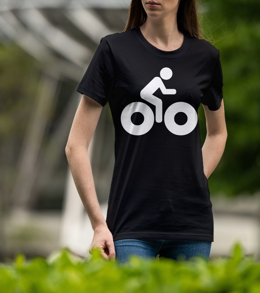 Fat Bike Iconic Cyclist T-Shirt