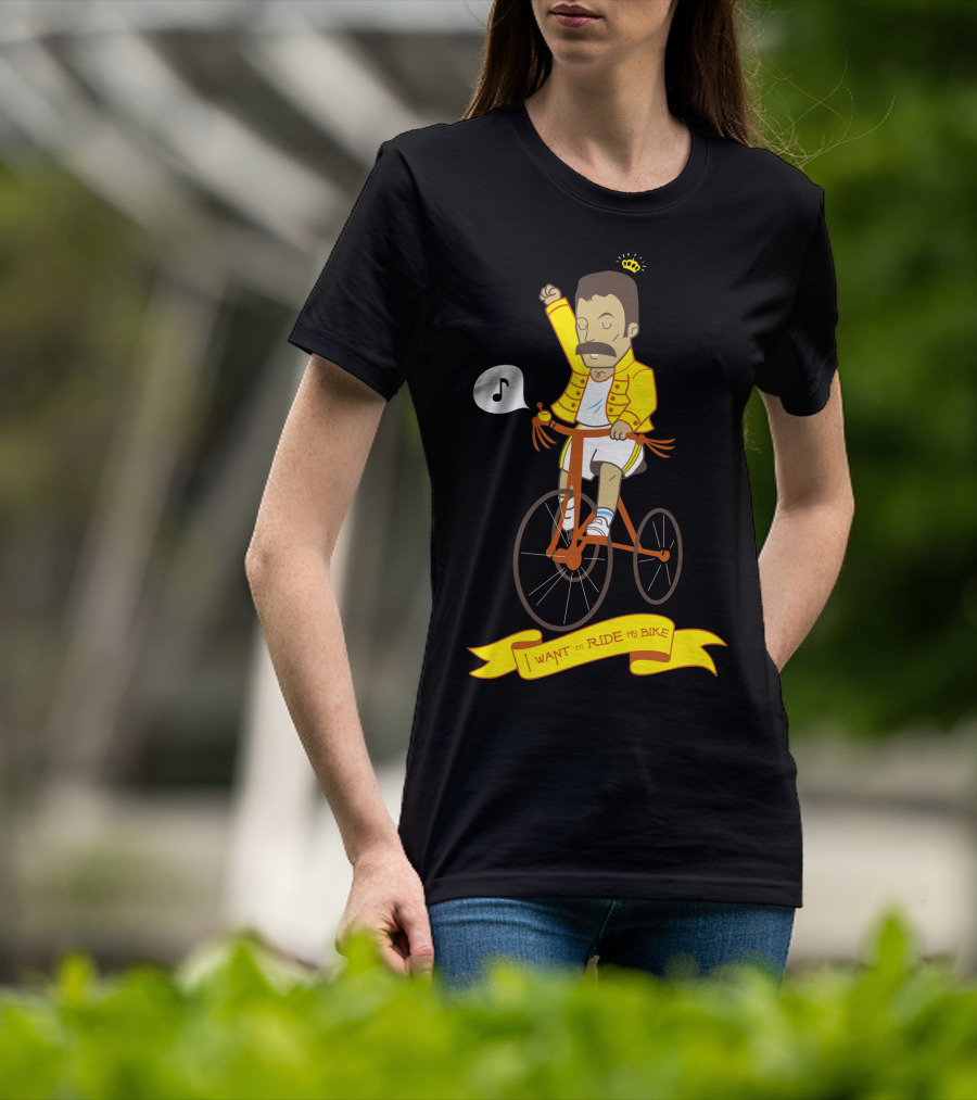 Freddie I Want To Ride My Bike T-Shirt