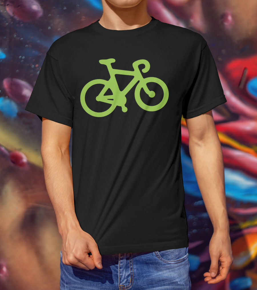 Green Bicycle T-Shirt