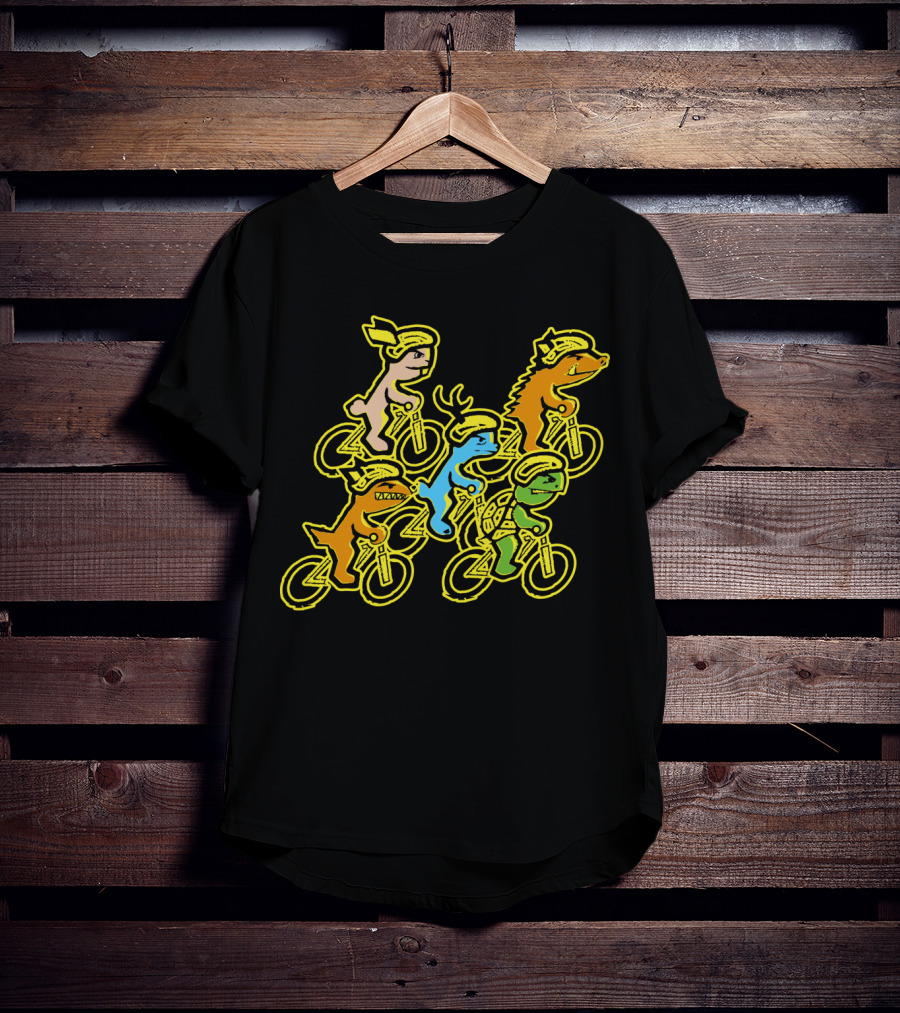 Cycling Animals Team Adventure T-Shirt