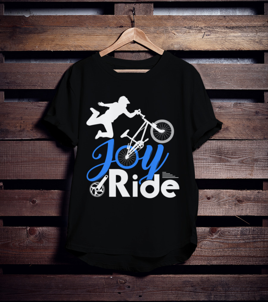 Joy Ride BMX Bicycle Jump Athlete T-Shirt