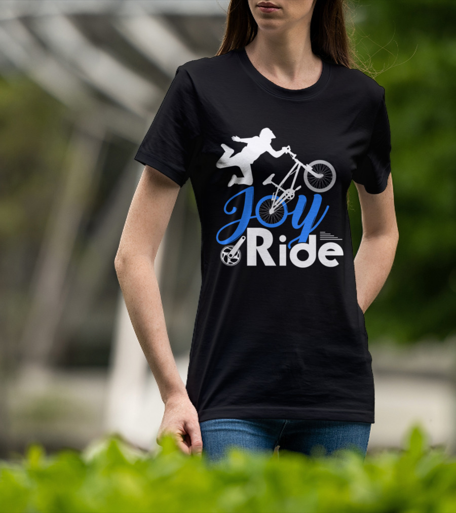 Joy Ride BMX Bicycle Jump Athlete T-Shirt