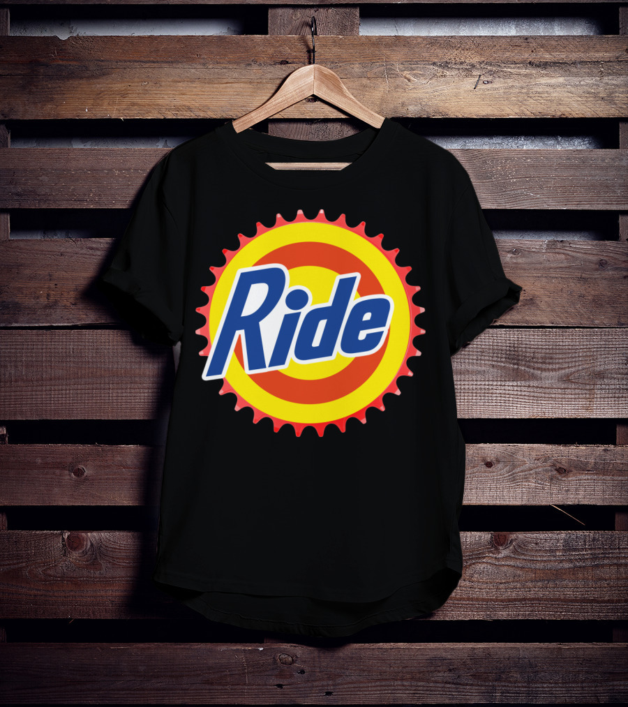 Ride Clean Cycling Gear Bottle Cap T-Shirt