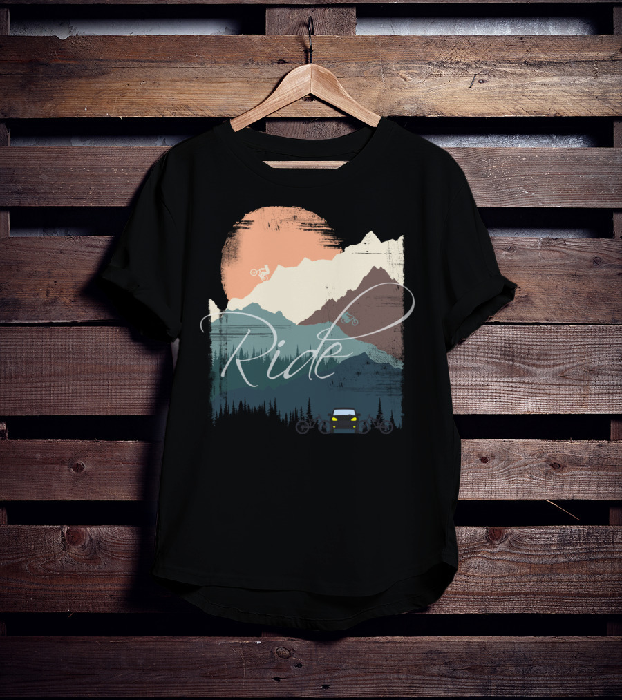 Ride The Mountain Adventure T-Shirt