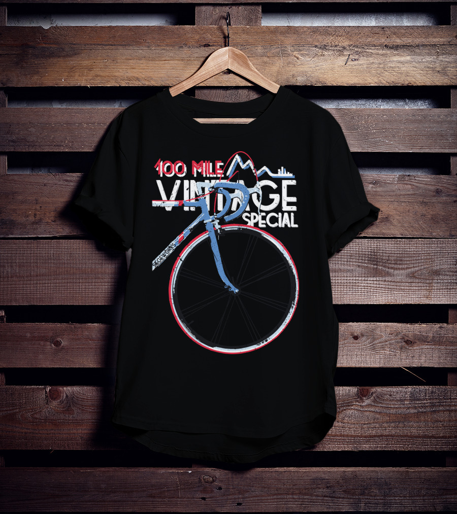 100 Mile Ride Vintage Special Sceneworks T-Shirt