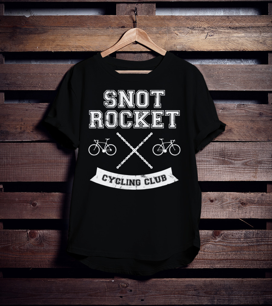 Snot Rocket Cycling Club Chain Bikes T-Shirt