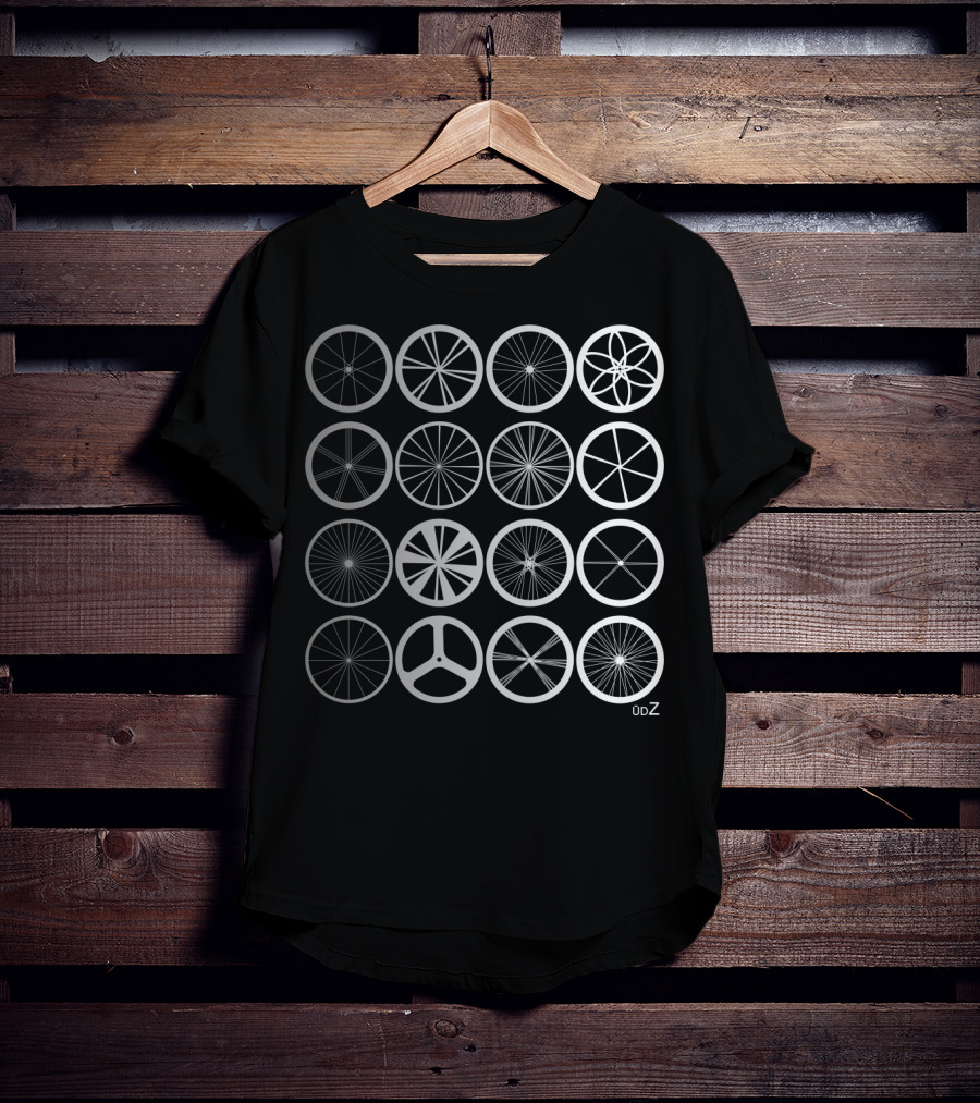 Wheels Land Corporation 0D Z Iconic Wheel T-Shirt