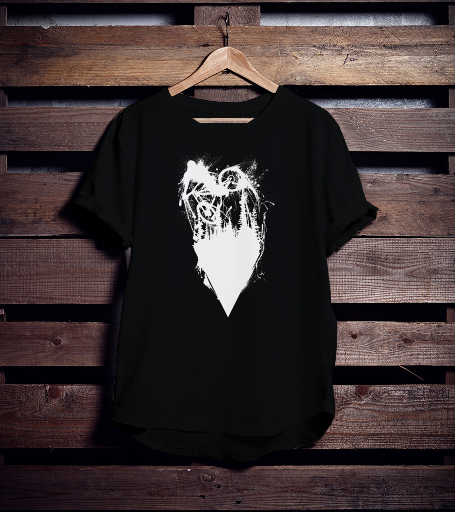 Whip Ink White BMX Forest T-Shirt
