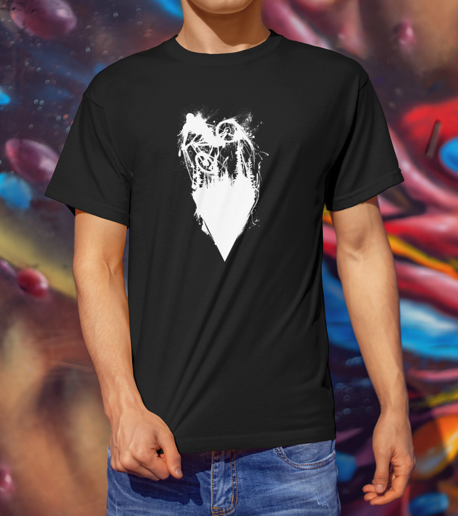 Whip Ink White BMX Forest T-Shirt