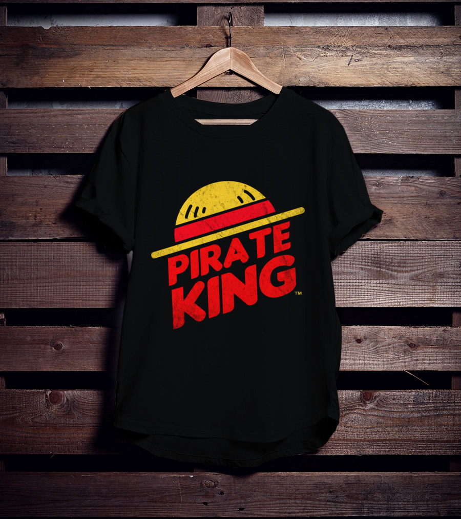 PIRATE KING Straw Hat Anime T-Shirt