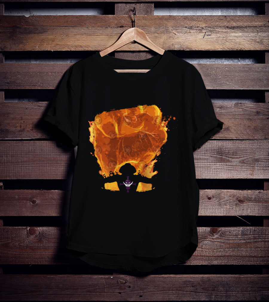 Fire Fist Ace Flaming Punch T-Shirt