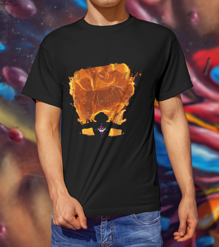 Fire Fist Ace Flaming Punch T-Shirt