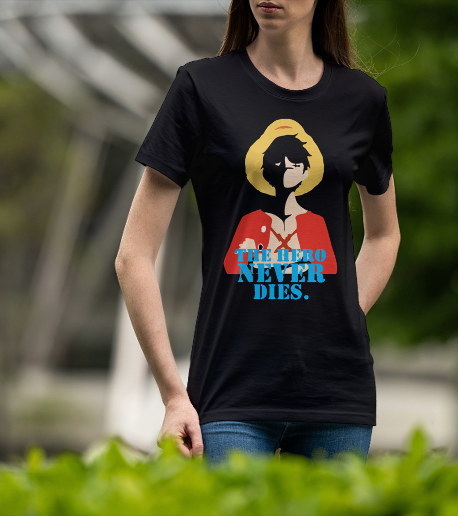 Luffy The Hero Never Dies T-Shirt