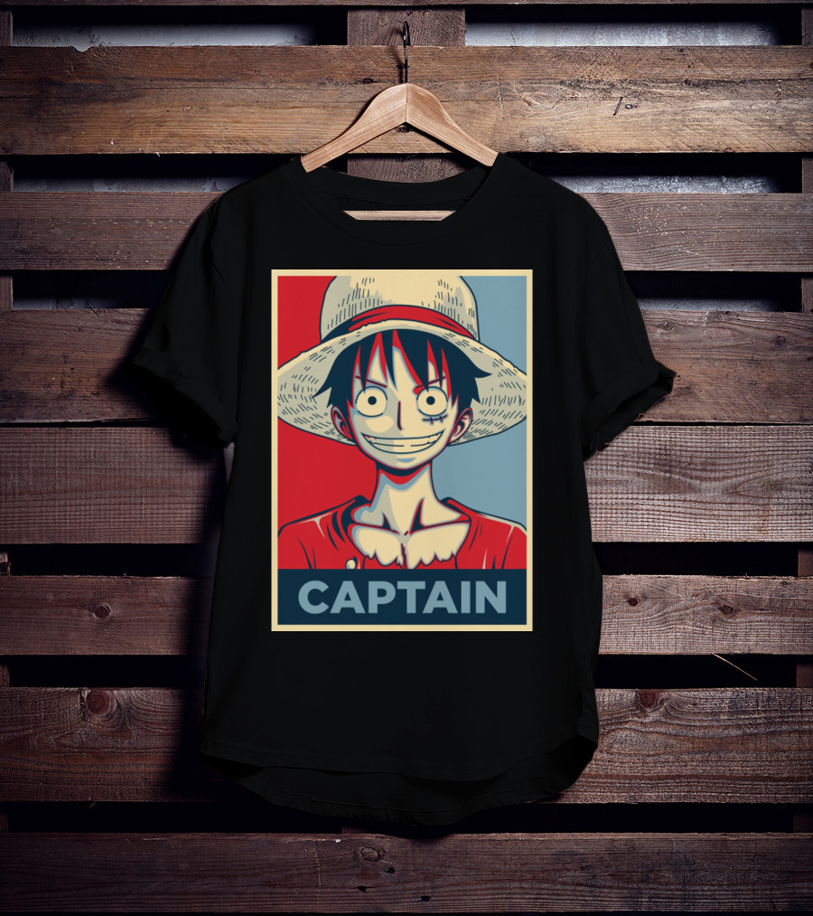 Luffy Captain Straw Hat T-Shirt