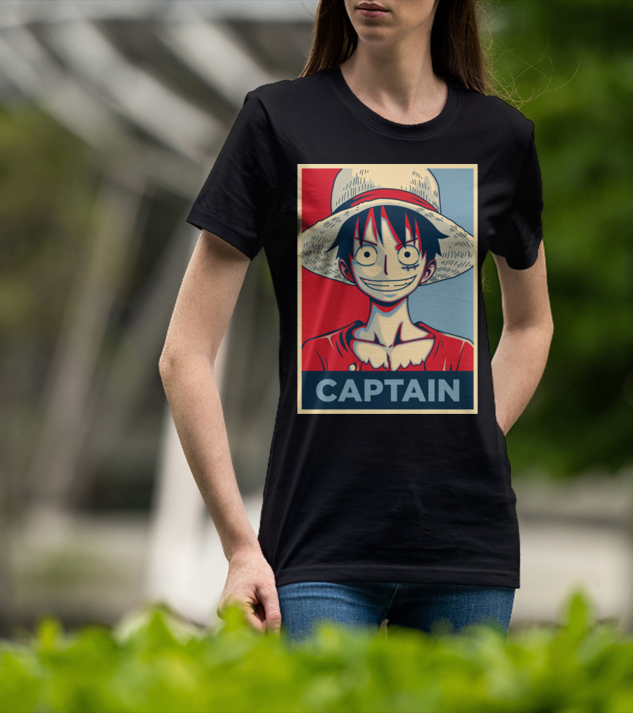 Luffy Captain Straw Hat T-Shirt