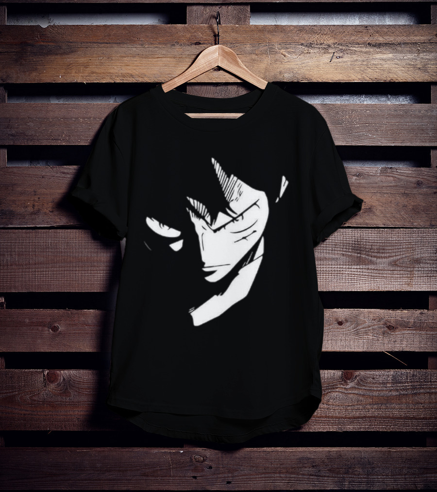 Monkey D. Luffy One Piece Manga Face T-Shirt