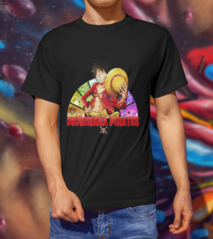 Monkey D Luffy Mugiwara Pirates T-Shirt