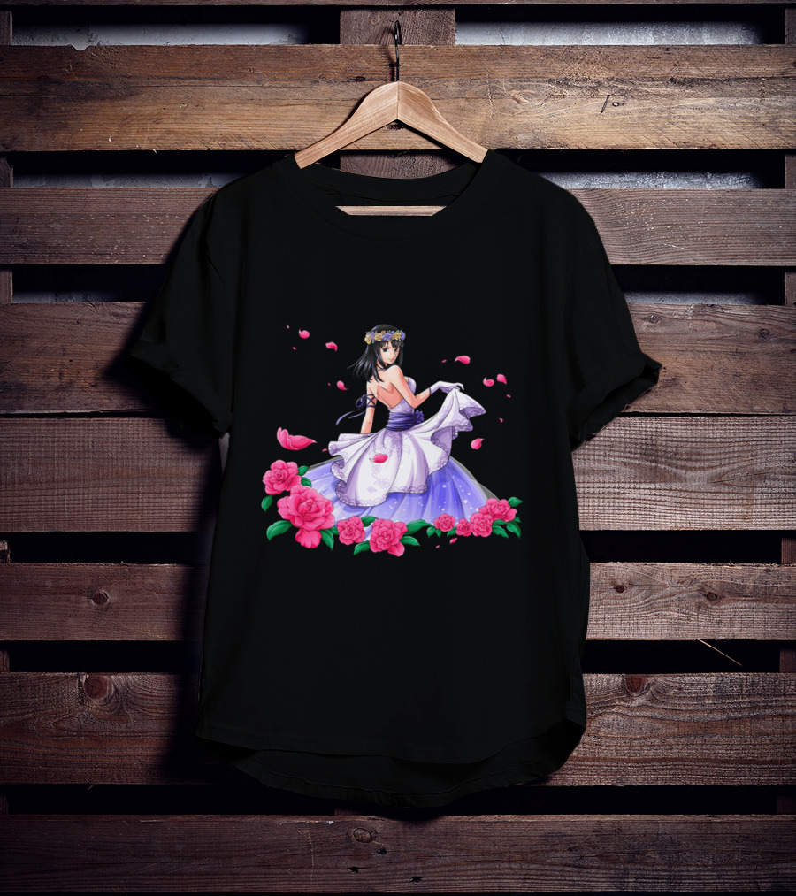 Nico Robin Floral Gown Scene One Piece T-Shirt