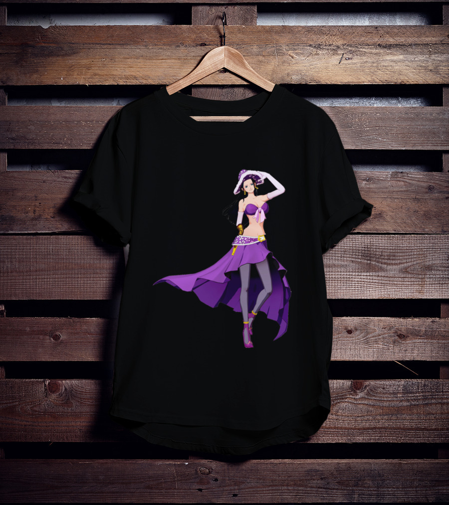 Nico Robin Purple Dress Halloween Costume T-Shirt
