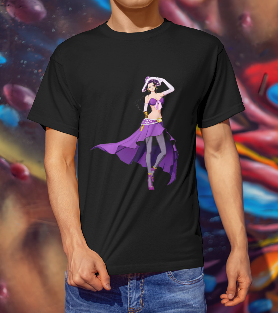 Nico Robin Purple Dress Halloween Costume T-Shirt