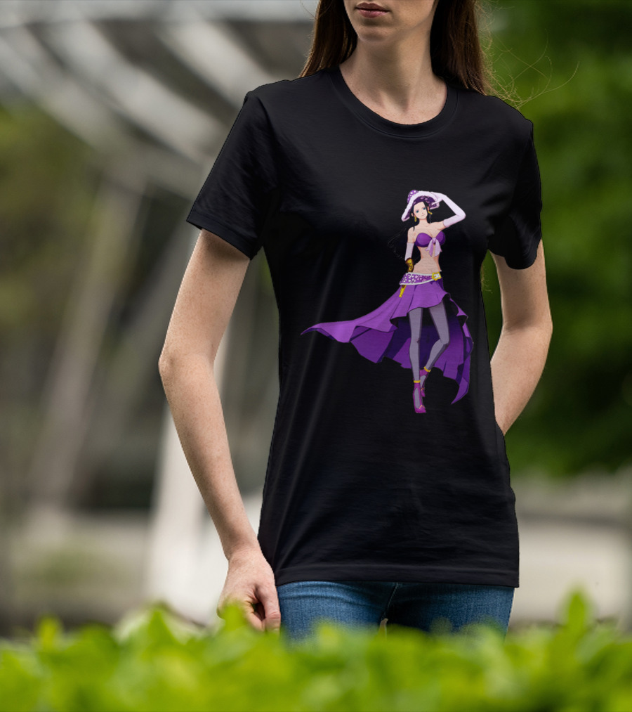Nico Robin Purple Dress Halloween Costume T-Shirt