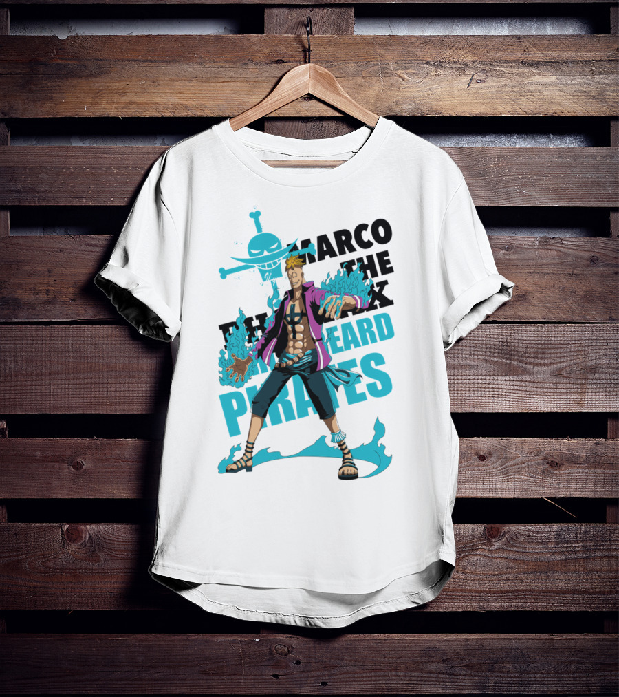 Marco The Phoenix Whitebeard Pirates One Piece T-Shirt