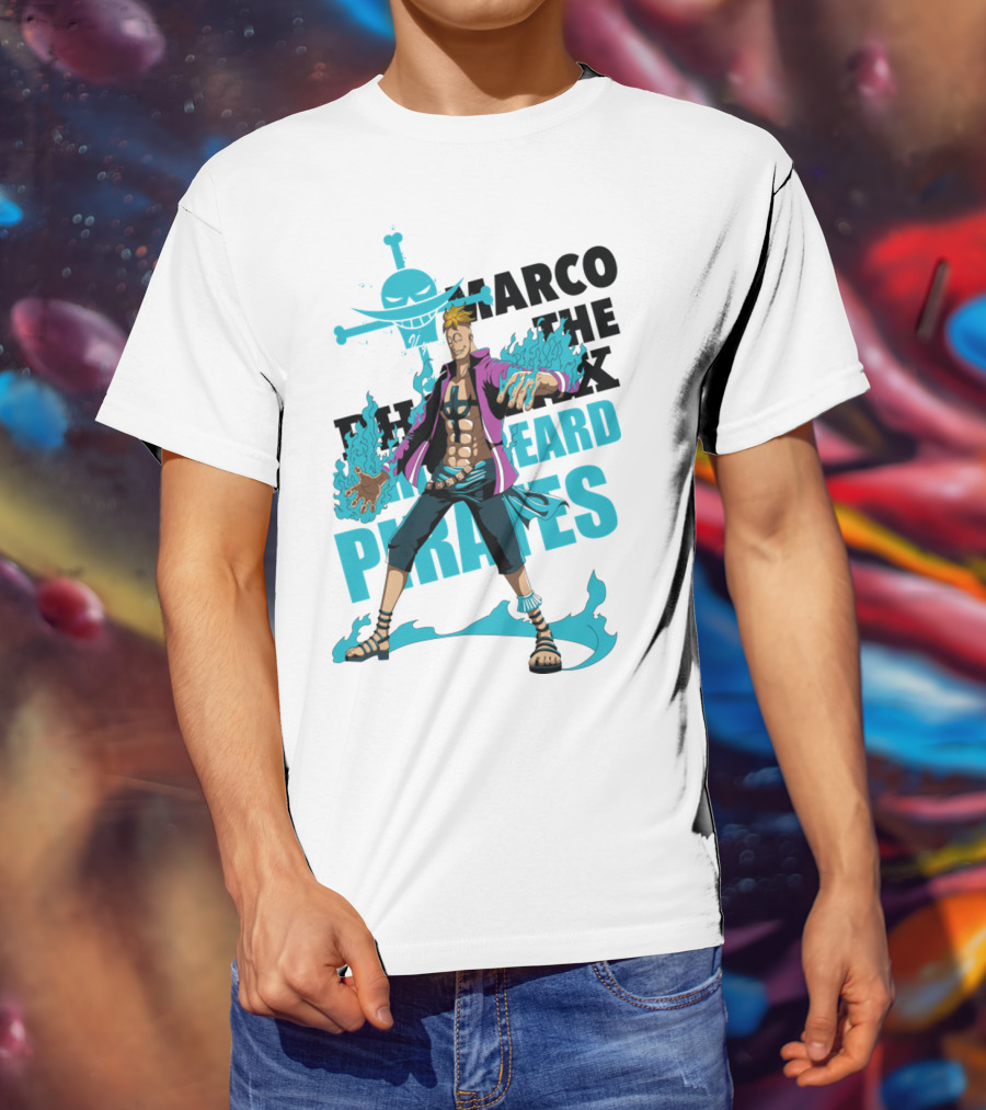 Marco The Phoenix Whitebeard Pirates One Piece T-Shirt
