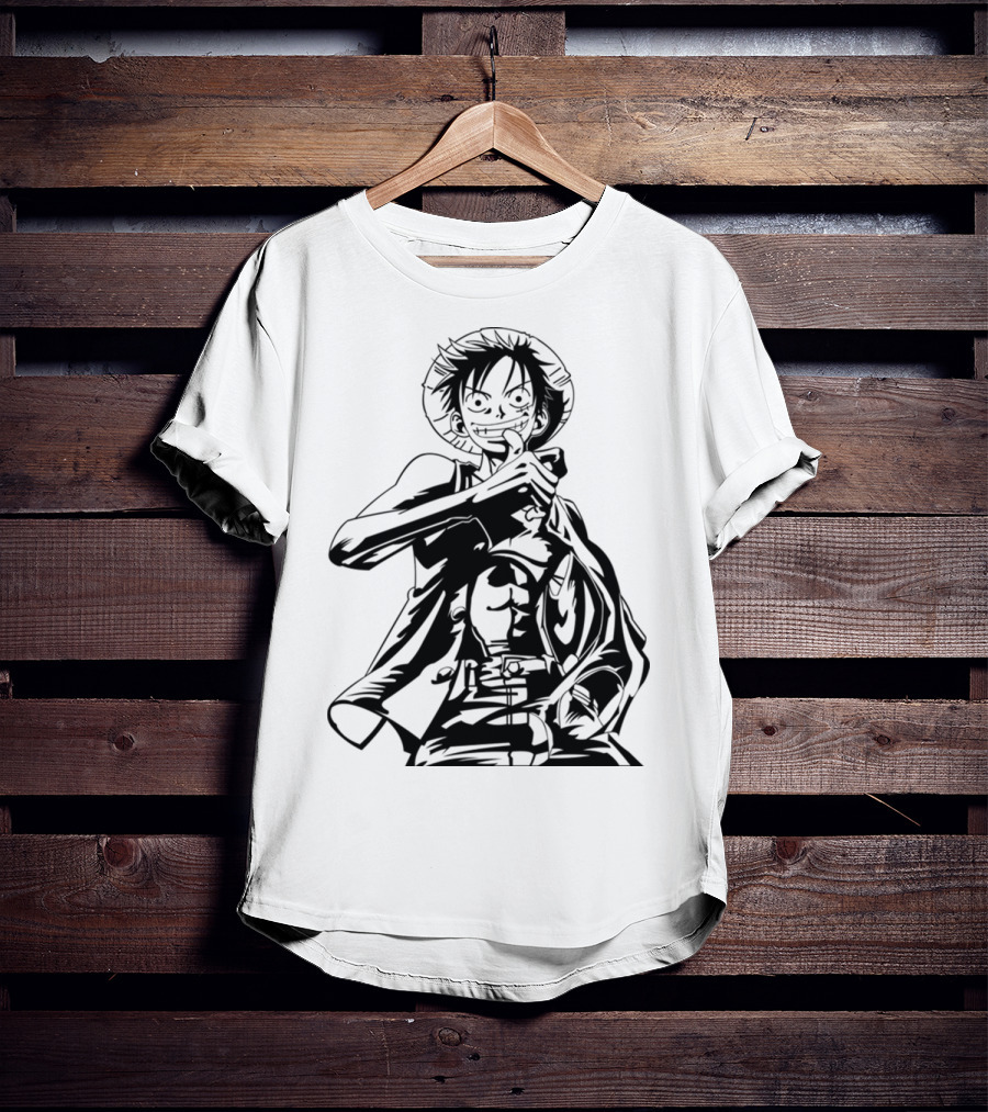 Monkey D. Luffy One Piece Anime Manga Pirate Adventures Fan T-Shirt