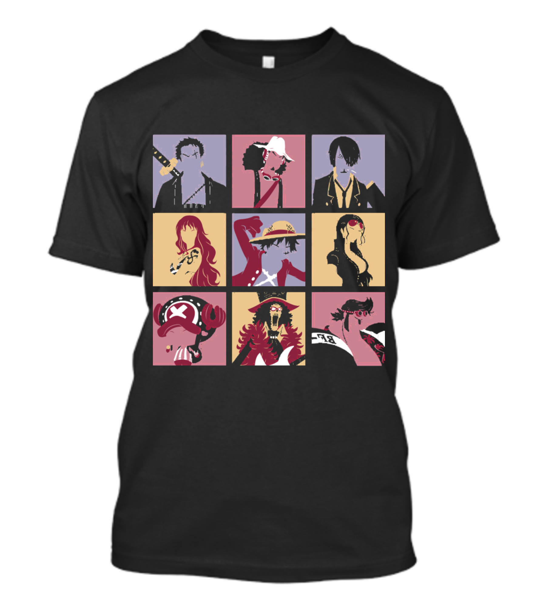 Pop Pirates One Piece Straw Hat Crew T-Shirt