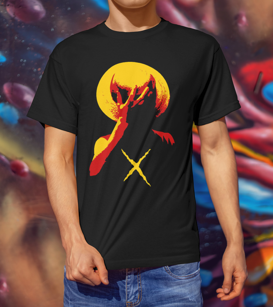 Monkey D. Luffy Portrait With Straw Hat And Crossed Arms T-Shirt