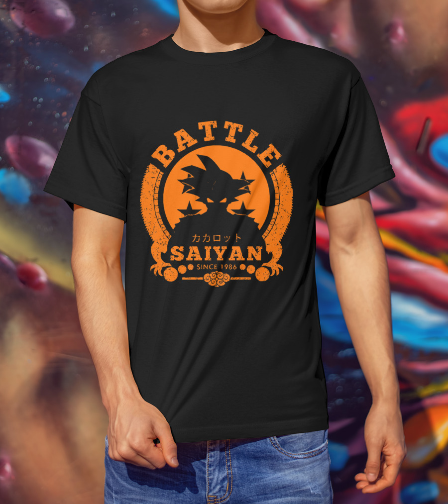 Battle Saiyan Kakarot Since 1986 T-Shirt