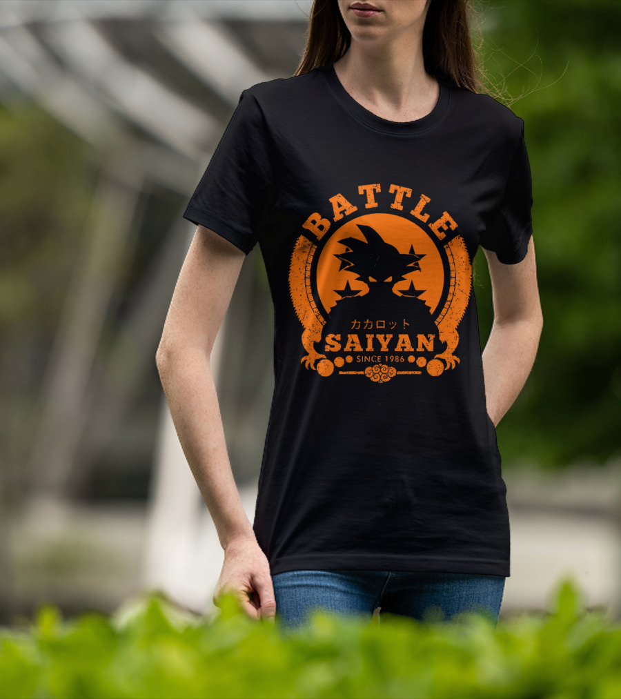 Battle Saiyan Kakarot Since 1986 T-Shirt