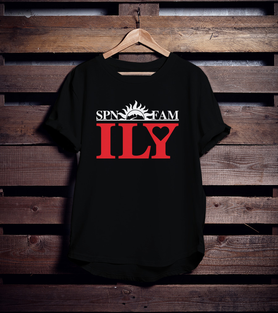 SPN FAM ILY Heart Sunburst T-Shirt