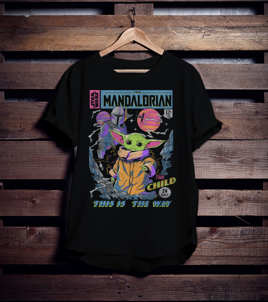 Star Wars The Mandalorian The Child This Is The Way 12 Cents Comic 24 July T-Shirt