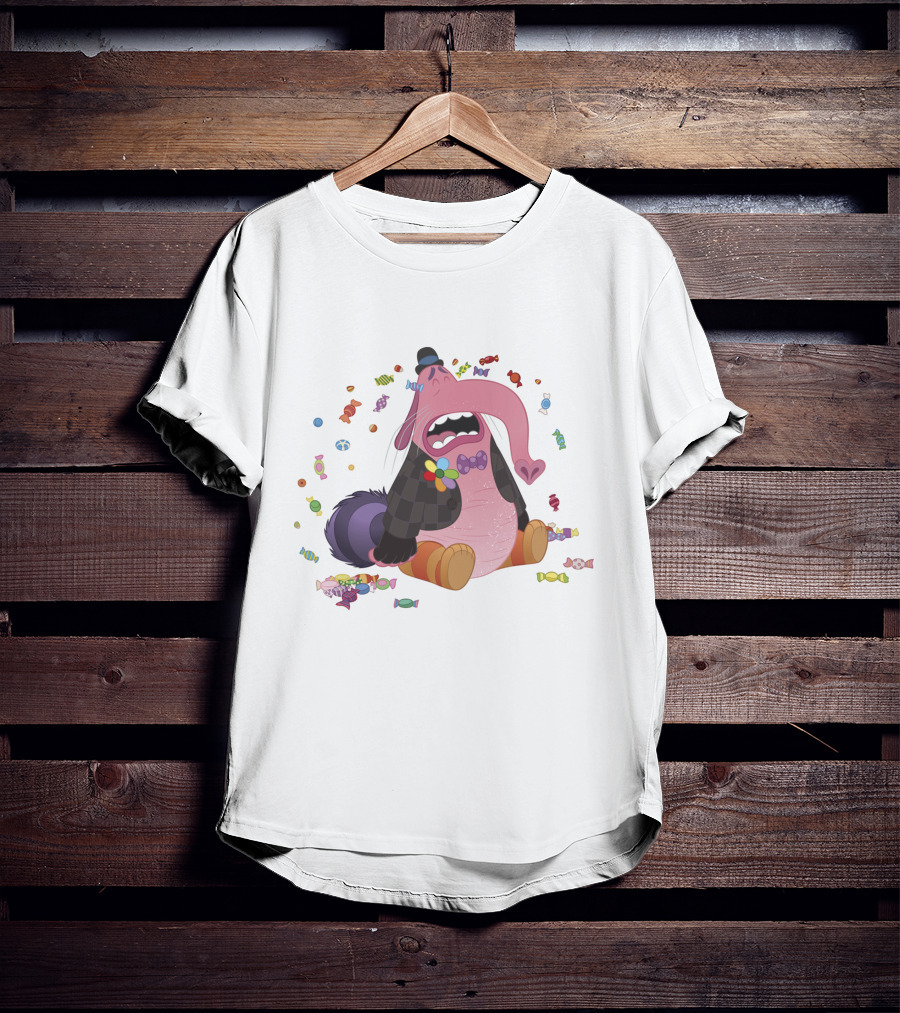Bing Bong Candy Tears Inside Out Pixar Character Image T-Shirt
