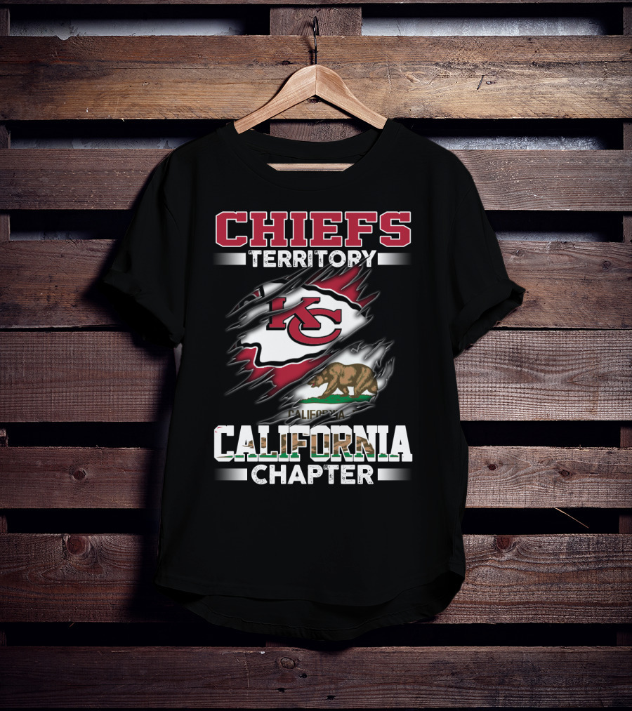 CHIEFS TERRITORY CALIFORNIA CHAPTER KC California Bear T-Shirt