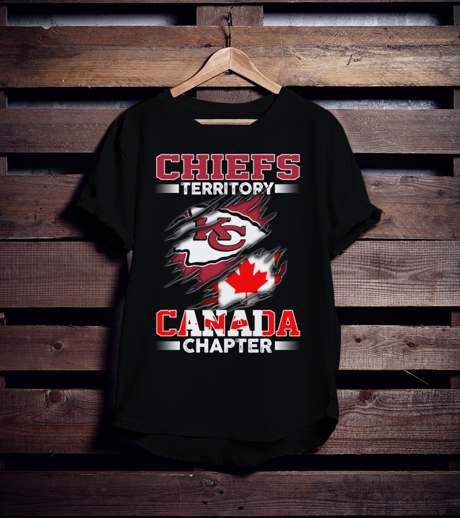 Chiefs Territory Kansas City Canada Chapter T-Shirt