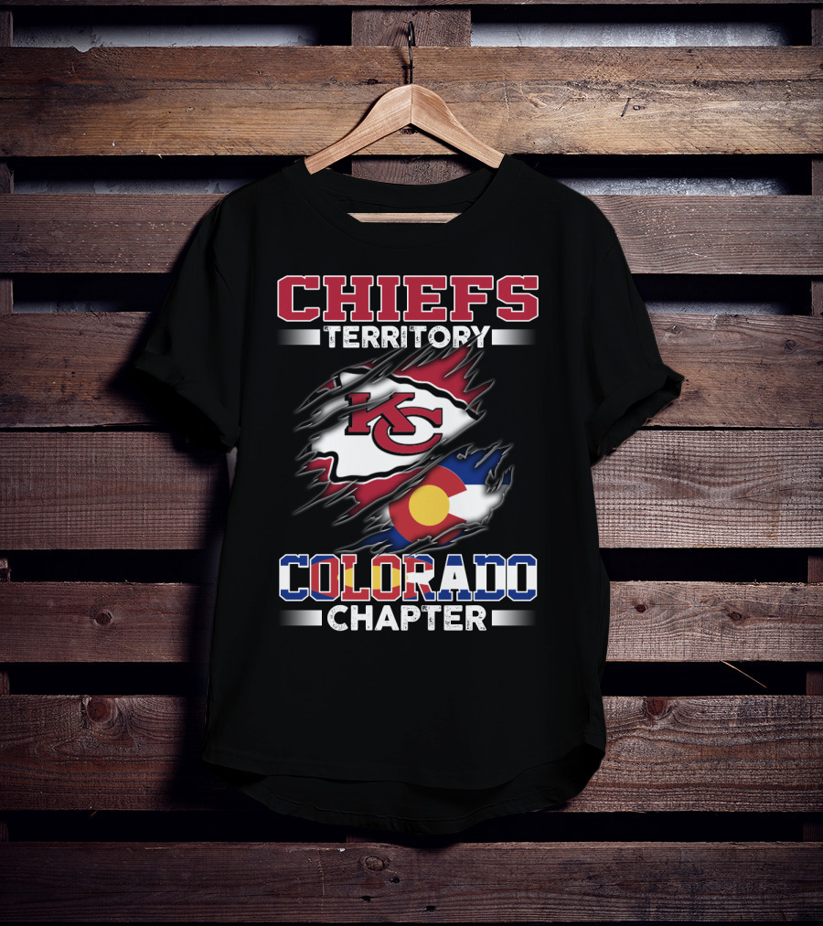 Chiefs Territory Kc Colorado Chapter T-Shirt