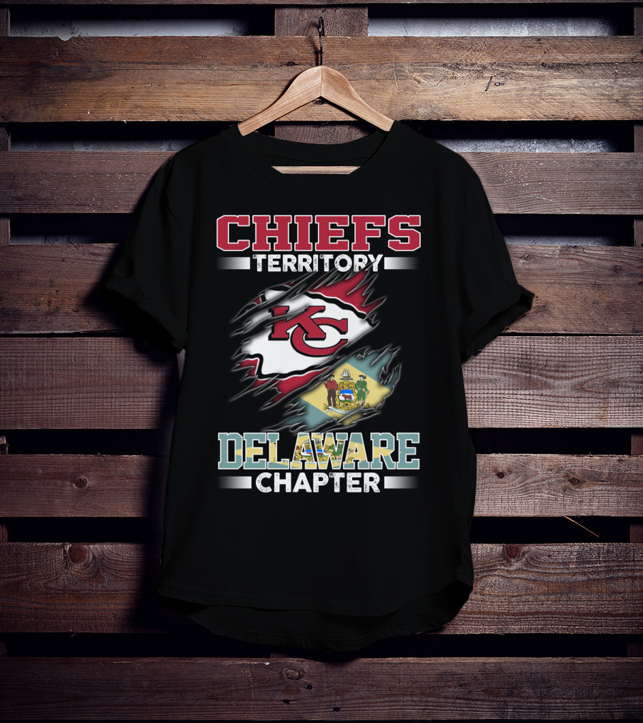 Chiefs Territory DE Delaware Chapter Kc T-Shirt